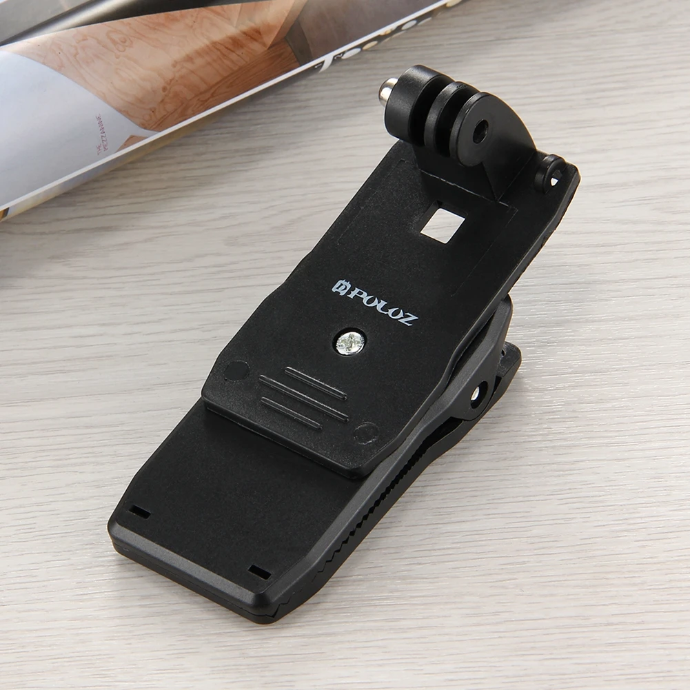 

Rotate Backpack Clip Fix Camera Clamp Mount for GoPro Hero 7/6/5/4/3+3/2/1 For Xiaomi action cameras Sports tourism Accessories