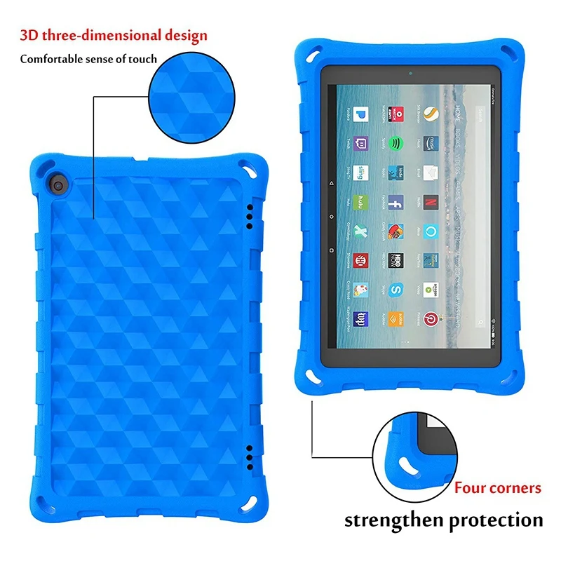 Все новые Amazon Kindle Fire/Kindle Fire HD 10 планшет чехол способный преодолевать Броды для
