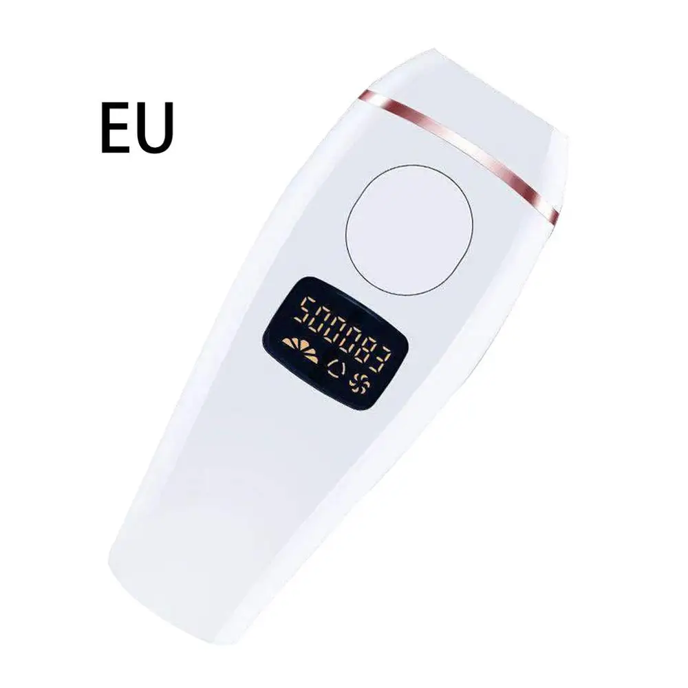 EU plug white Прибор для удаления волос Лазерная эпиляция точка льда Ipl фотон подмышек частная часть 60 Вт инструмент для омоложения кожи - Цвет: EU plug white