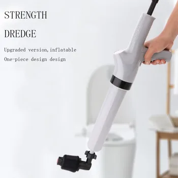 Hoge Druk Lucht Afvoer Blaster Gun Afvoer Verstoppen Baggeren Gereedschap Krachtige Toilet Plunger Vijzel Reiniger Voor Badkamer Aanrecht Hoge Druk Lucht Afvoer Blaster Gun Afvoer Verstoppen Baggeren Gereedschap Krachtige Toilet Plunger Vijzel Reiniger Voor Badkamer Aanrecht