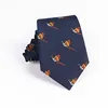 Linbaiway Cartoon Bird Pattern Necktie Ties for Mens Casual Party Dress Bow Tie Men's Business gravatas para homens Custom Logo ► Photo 3/6