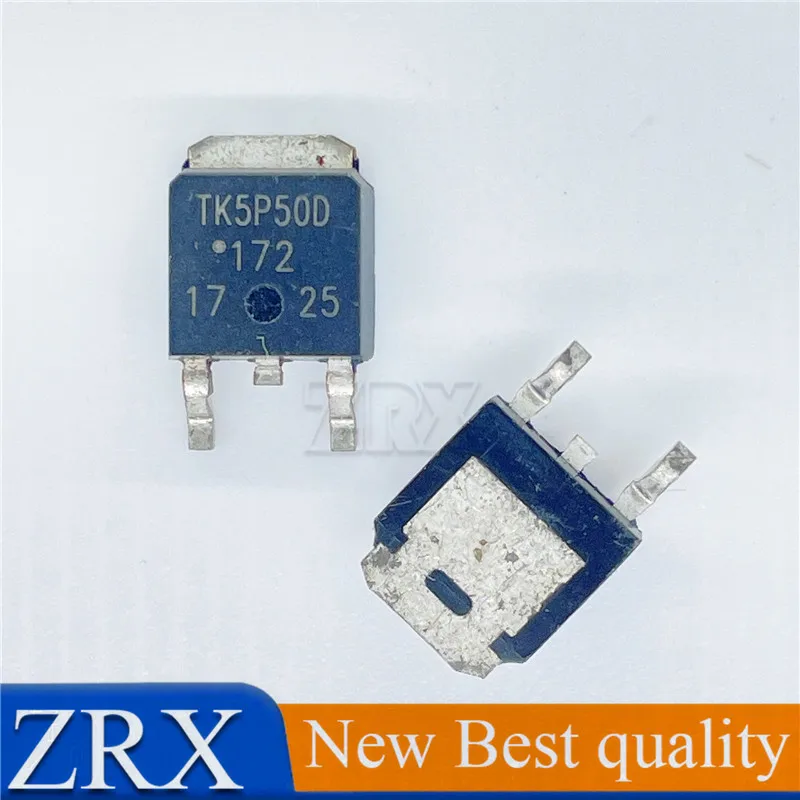 

5 шт./партия, новые оригинальные TK5P50D TO-252 n-channel 500V 5A MOS FET