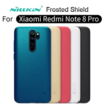 

for Redmi Note 8 Pro case armor cover. original nillkin matte hard case for xiaomi redmi note 8 pro global version phone