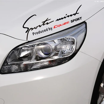 

Cruze Sports Mind Reflective Funny Car Stickers And Decals Car Styling Accessories Decoration For chevrolet cruze accessories