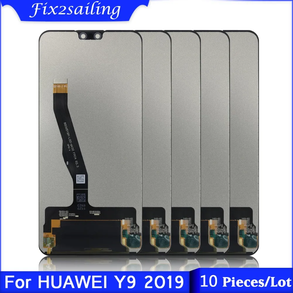 10 Pieces/Lot High Quality LCD For Huawei Y9 LCD Display+ Touch Screen Digitizer Assembly