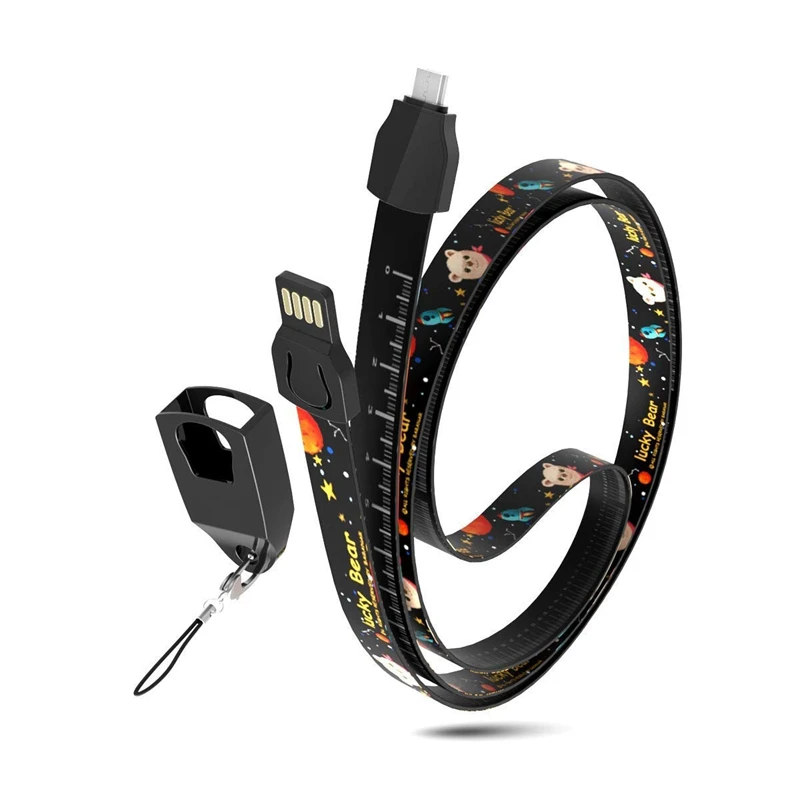 Ремешок для сотового телефона Micro usb кабель зарядки 33 5 дюймов линейка Lanyards шейный
