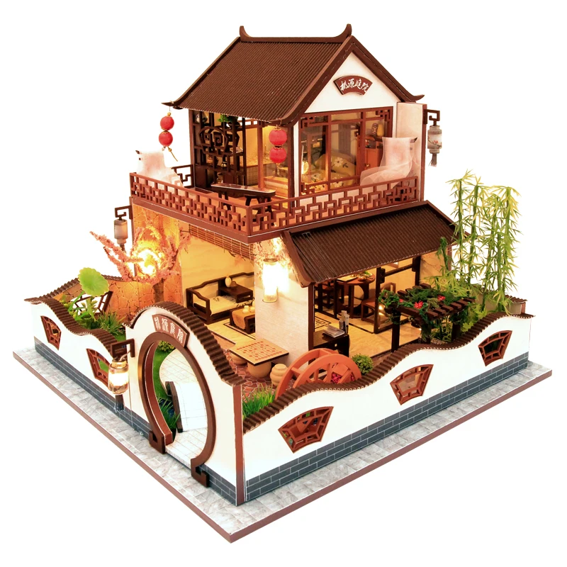 Scala A Gradini In Miniatura Per Casa Delle Bambole - 5 Gradini - 1:12 - Legno Allessio