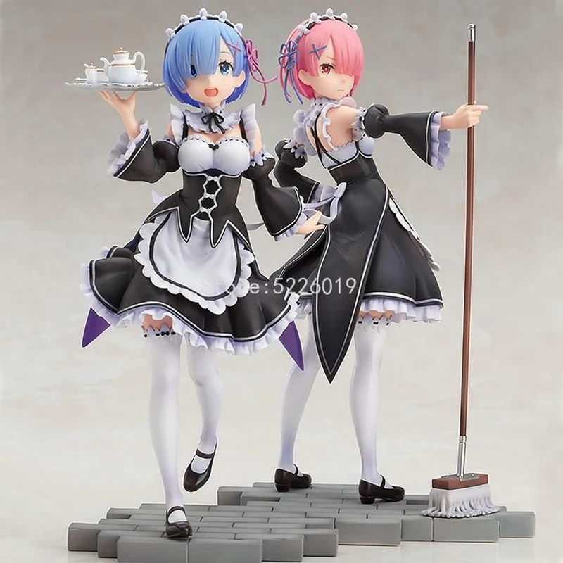 Аниме Re Zero начало жизни в другом мире Рем ПВХ фигурка игрушки аниме сексуальная
