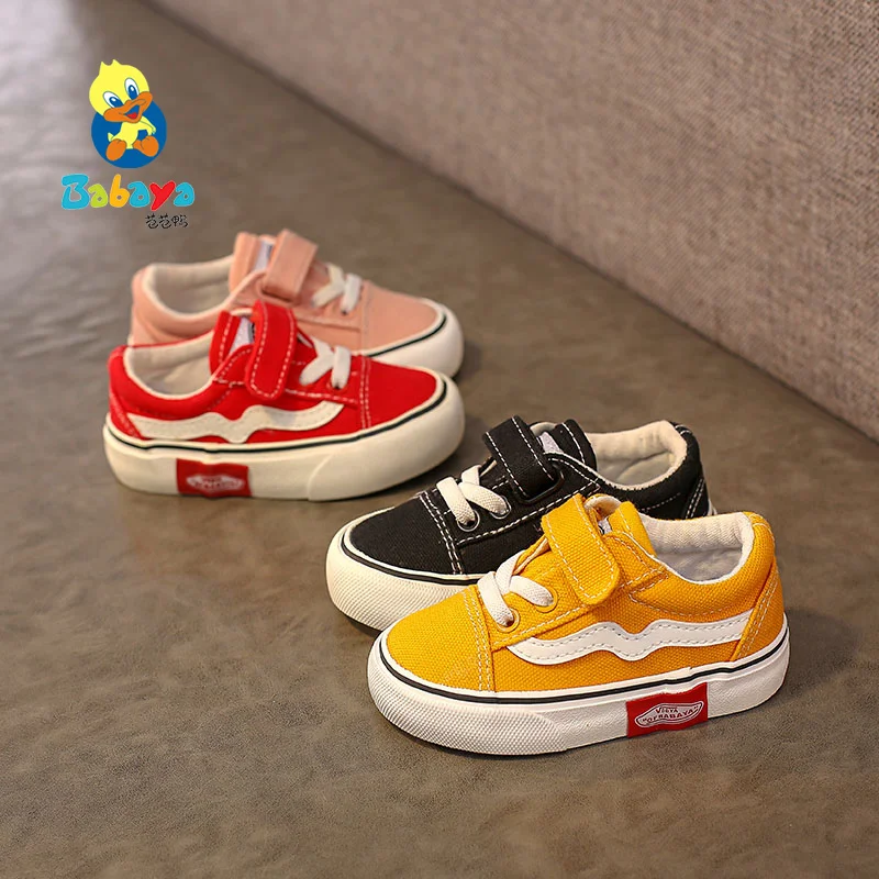 Children Canvas Shoe Baby Shoe 1-3 Old Soft Bottom Catamite Cloth Girl Study Walking Skate boy Casual Shoes toddler sneakers baby shoes children sports shoes