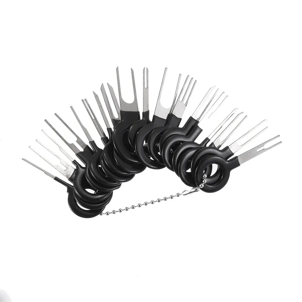 21/36Pcs Car Plug Terminal Remove Tool Set Key Pin Car Electrical Wire Crimp Connector Extractor Kit Accessories