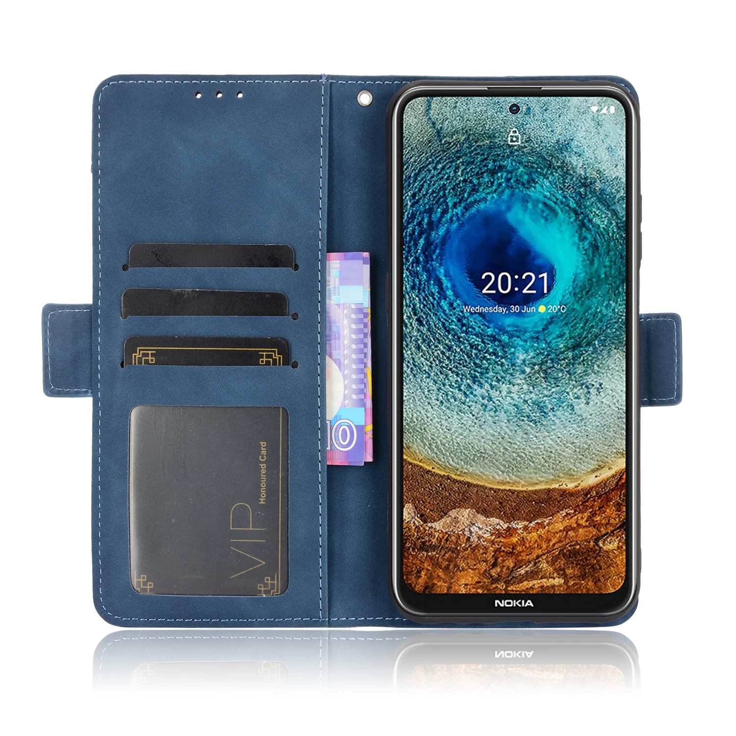 Funda De Piel Skin Feel Para Nokia C31 | Meses Sin Interés