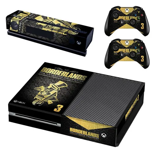 GSTM2723 Borderland 3 наклейка на кожу для Microsoft Xbox One консоли и 2 контроллера для Xbox One Skins стикер s винил - Цвет: GSTM2723