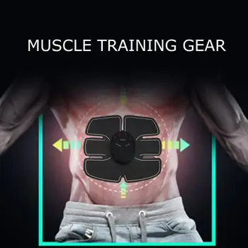 

EMS Muscle Stimulator ABS Abdominal Muscle Toner Body Fitness Shaping Massage Patch Sliming Trainer Exerciser Unisex