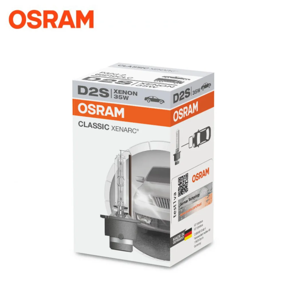 Ксеноновая лампа OSRAM XENARC CLASSIC D2S 1 шт|Лампы для автомобильных фар (ксеноновые)| |