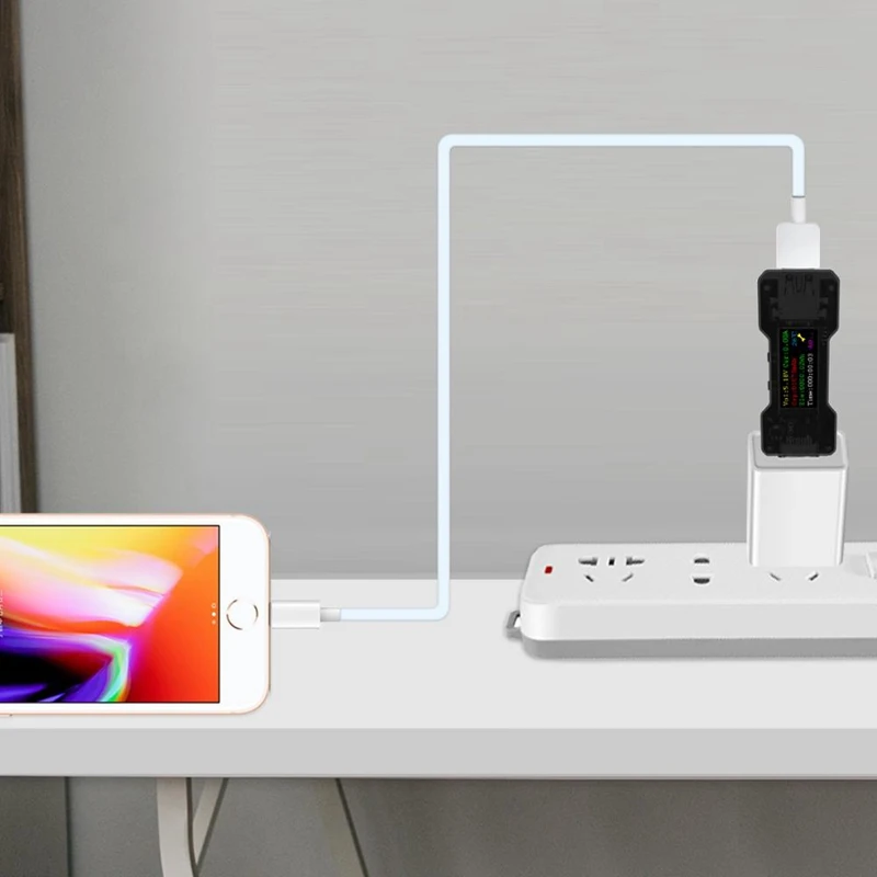 FNB18 USB Тестер DC Цифровой вольтметр Ampermetro измеритель напряжения тока Ампер Вольт Амперметр детектор power Bank индикатор зарядного устройства
