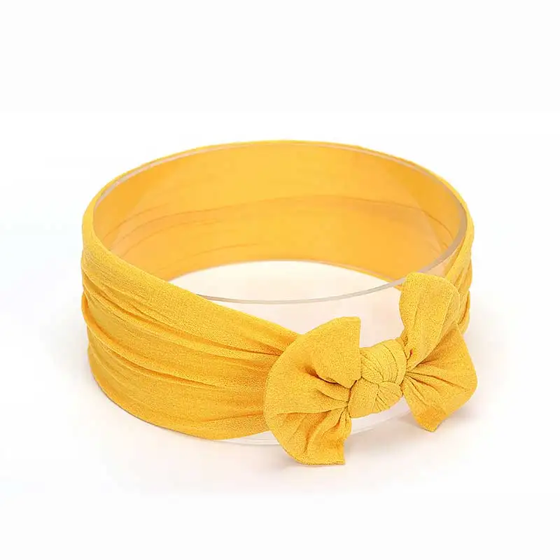 Повязка на голову для новорожденных тюрбан с большим бантом повязка аксессуары