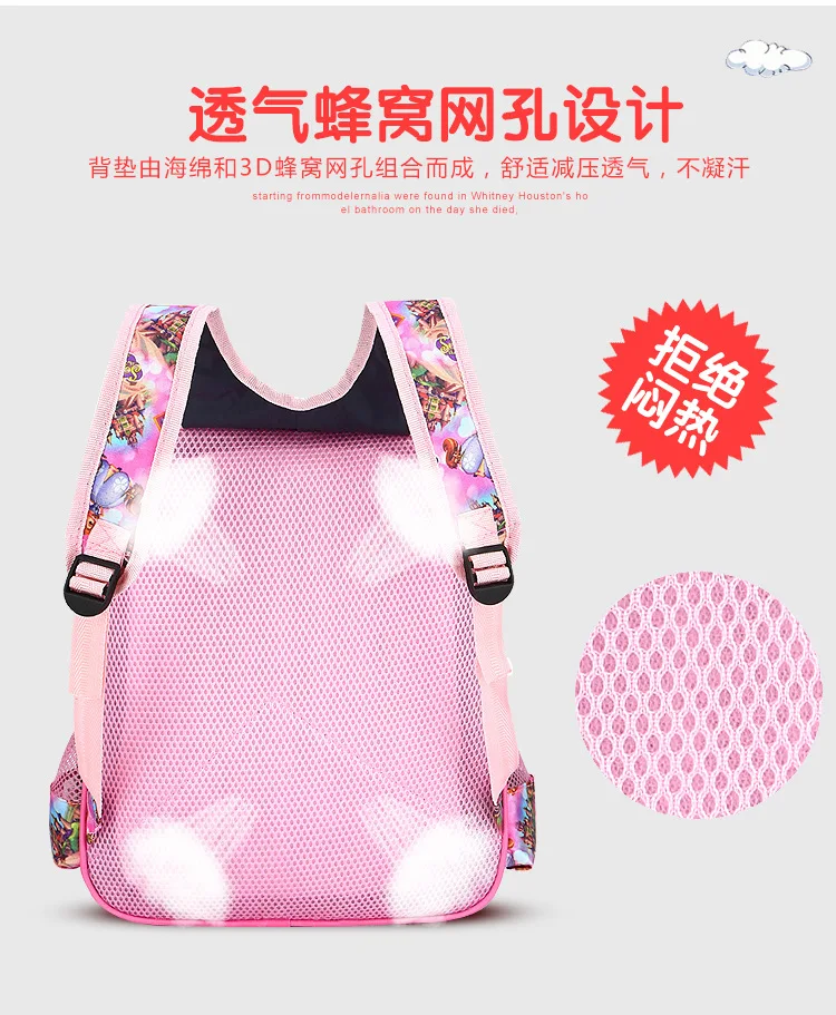Disney princess Kindergarten backpack boy girl Frozen Elsa school bag baby handbag gift backpack children shoulder bag