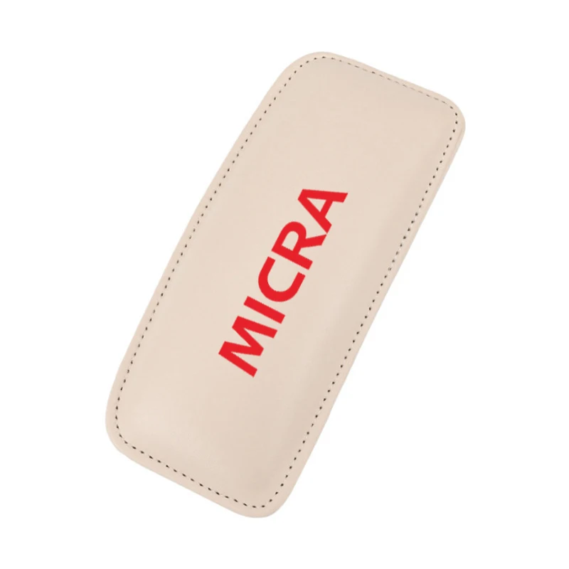 Подушка для ног автомобиля, наколенник для Nissan micra, поддержка ног, подушка, протектор, 1 шт., Автомобильная подушка - Название цвета: BEIGE red 1pcs
