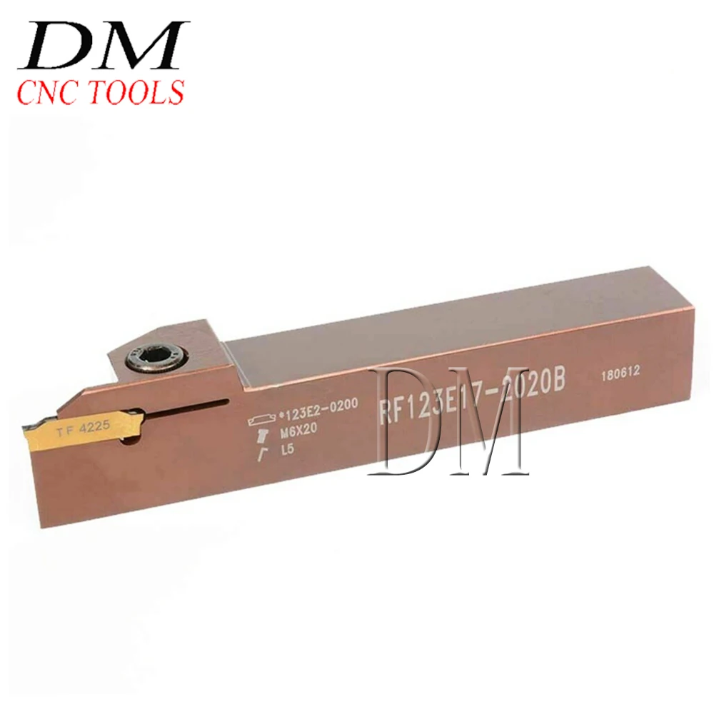 RF123E17-2020B 20 мм пазовые отсечки Держатель токарный станок с ЧПУ Токарный Инструмент Держатель с 10 шт N123E2-0200-0002-TF 4225 карбидные вставки