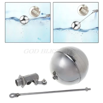 

DN15 Male Thread Water Tank Ball Stainless Steel Flow Control Float Sensor Valve Drop Shipping
