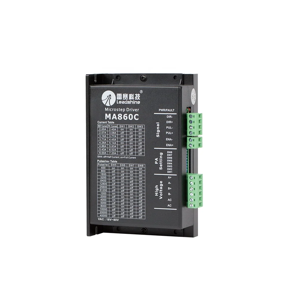 

Cloudray DM28 Leadshine 220V 2-Phase Stepper Motor Driver MA860C for Cutting Machine