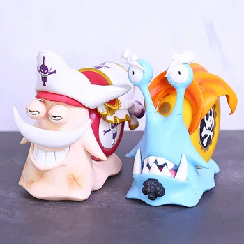 

One Piece Edward Newgate Jinbe Action Figure Anime One Piece Den Den Mushi PVC Collectible Model Toy Decoration Doll