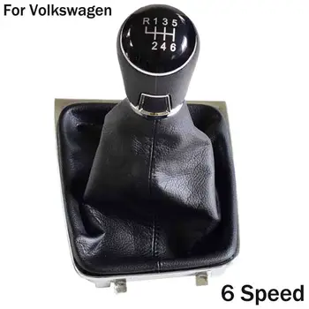

For Volkswagen VW Golf 7 MK7 2013 2014-2017 Gear Shift Knob Lever Complete Gaiter Boot Cover Leather Case Manual 5 6 Speed