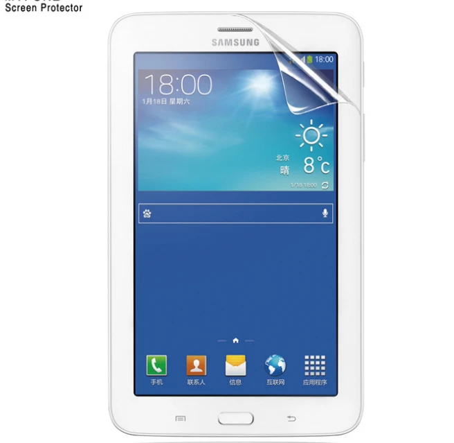 Pellicola Protettiva Per Schermo Lcd Trasparente Per Samsung Galaxy Tab 3 Tab3 Lite 7.0 T110 T111 7"
