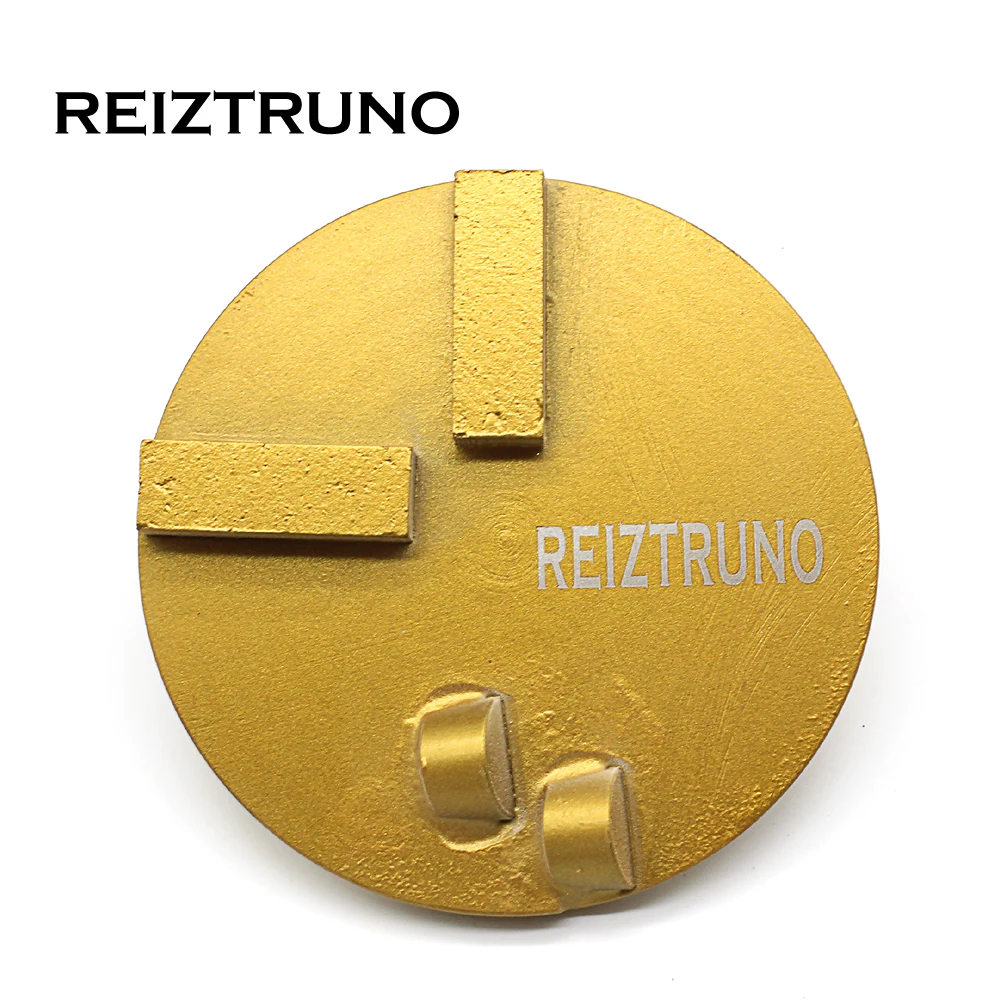 

REIZTRUNO PCD Diamond Grinding Block Polishing Pads for Epoxy glue Removal terrco floor polishing pads