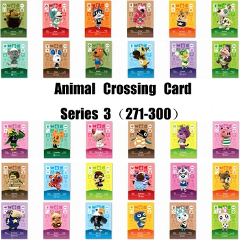 

Amiibo Card Animal Crossing Card Amiibo Card Work For Ns Games Series 3 (271 To 300)
