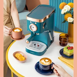 Donlim – Machine à café automatique 20 bars, expresso en poudre de café, Machine à café électrique Cappuccino 