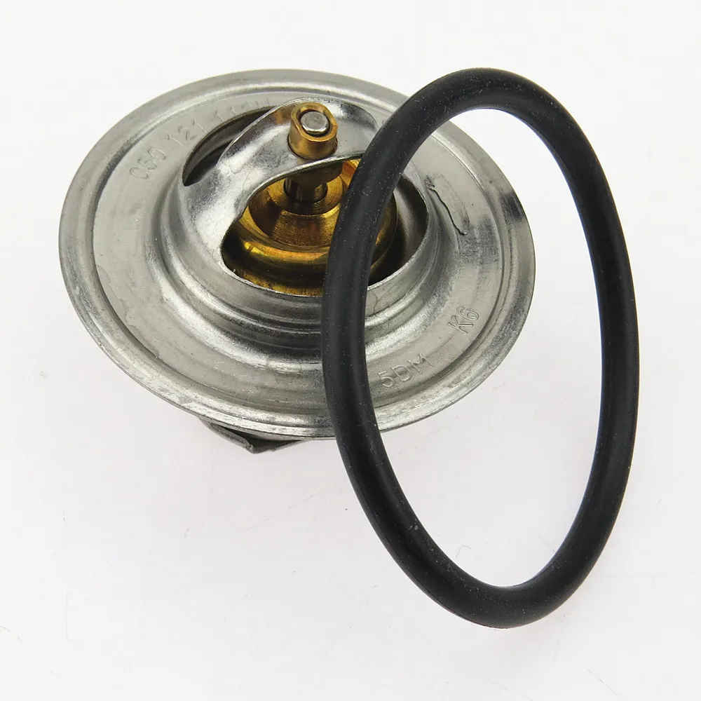 SCJYRXS 5Set 87 Celsius Degrees Engine Coolant Thermostat Temperature Sensor For Passat B5 Golf MK4 Beetle TT 050 121 113H