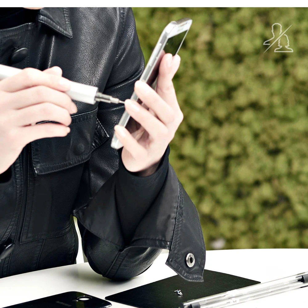 Wowstick 1P 1FS прецизионный мини беспроводной электрический шуруповерт с 2 батареями для батареи мобильного телефона камеры Инструменты для ремонта
