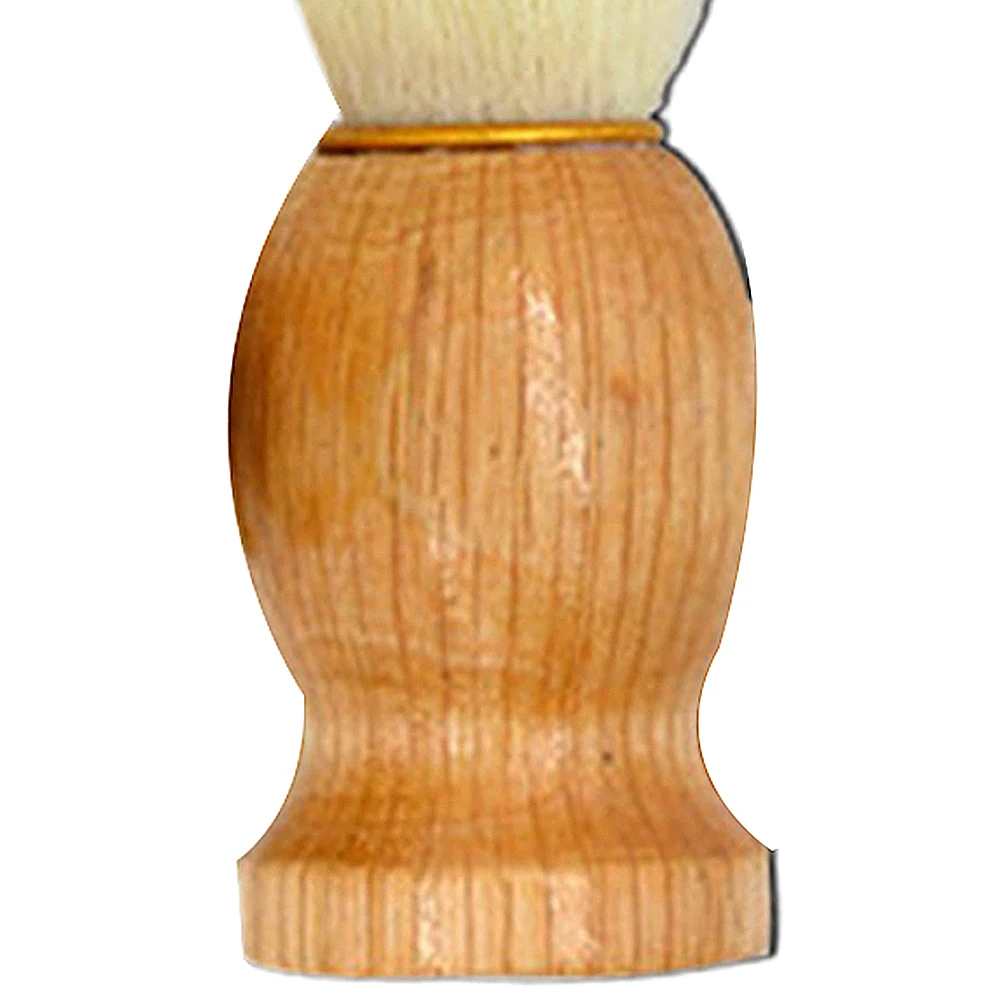 Portable Men Wood Handle Soft Hair Beard Clean Shaving Brush Barber Salon Tool Cleaning Appliance With Wood Handle Shave Tool