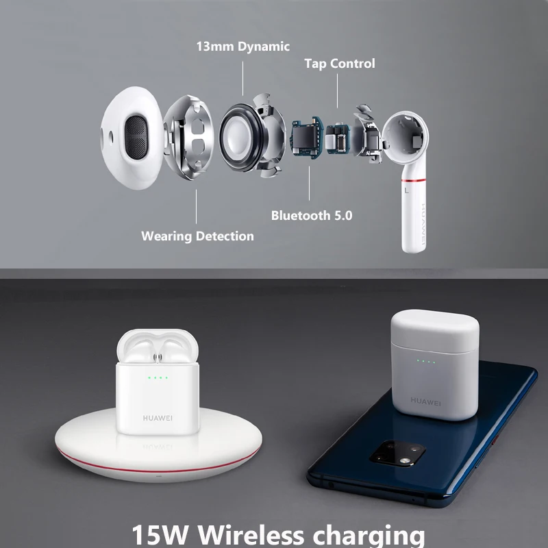 Huawei Freebuds 2 Pro беспроводные наушники TWS Bluetooth Наушники Hi-Fi водонепроницаемые беспроводные наушники Bluetooth 5,0