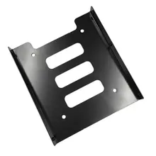 Professional 2.5 Inch To 3.5 Inch SSD HDD Metal Adapter Rack Hard Drive SSD Mounting Bracket Holder For PC Black