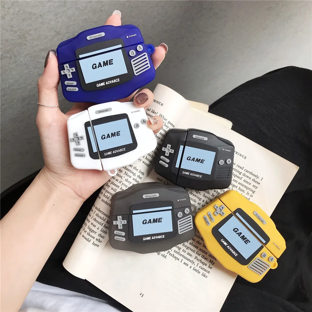 3D силиконовый чехол для игровой консоли наушники Apple Airpods 3 Pro GBA беспроводная