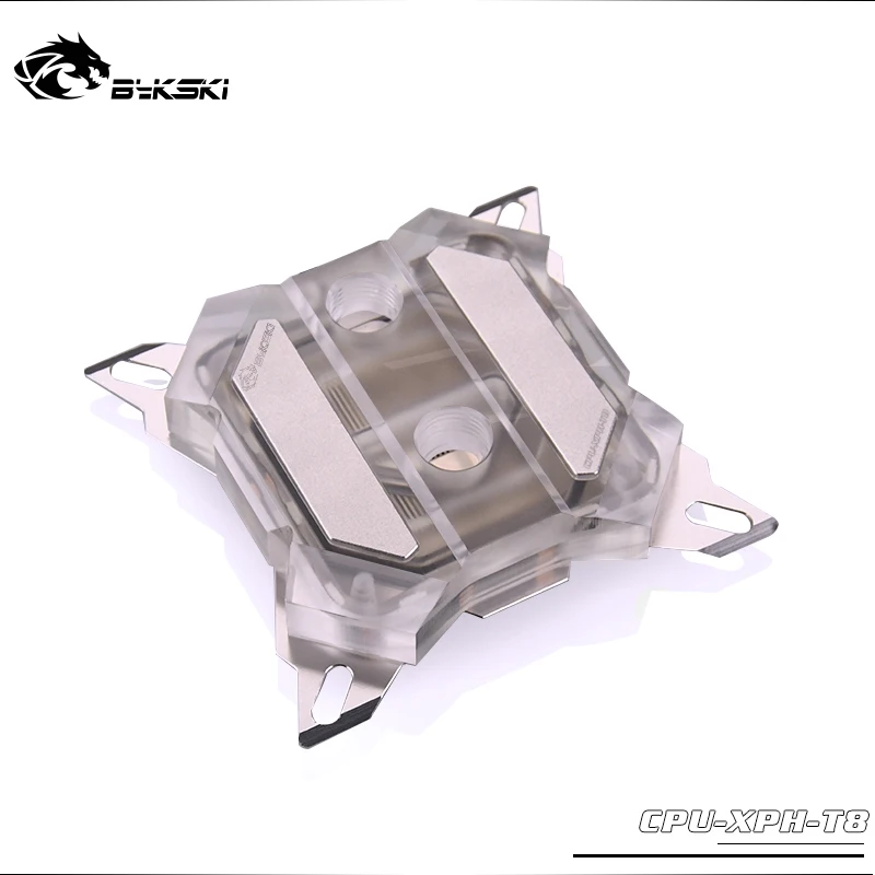 Bykski Процессор-XPH-T8 RGB/RBW Процессор воды блок для INTEL LGA1150 1151 1155 1156 2011 2066 1366 12V 4Pin 5V 3PinWater кулер