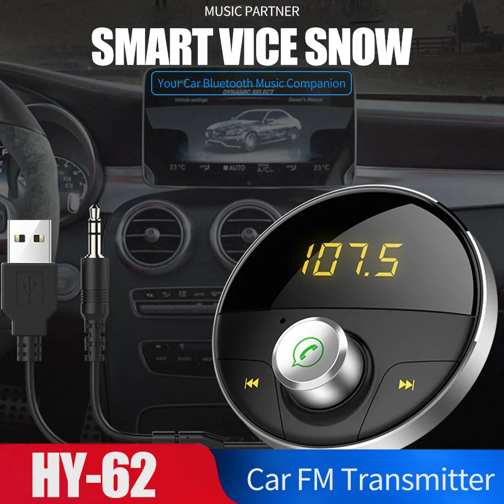 Универсальный беспроводной Bluetooth передатчик 5 0 HY-62 12-24 В свободные руки tf-карта