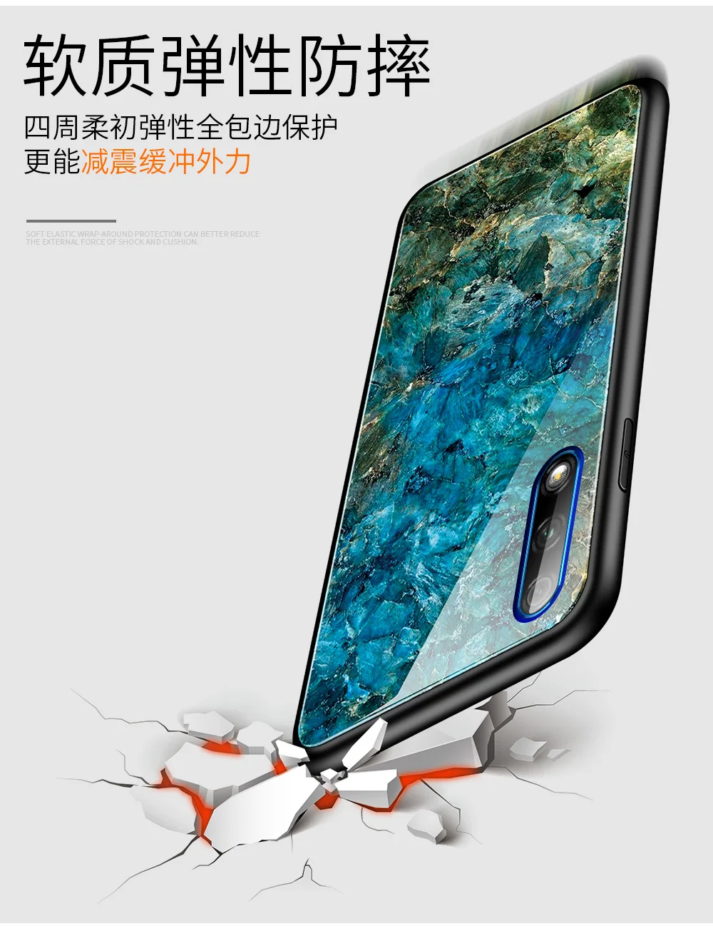 Для huawei Nova 5 5i Honor 9X 9X Pro Honor 20 чехол из закаленного стекла с принтом перьев для huawei P30 P30 Pro mate 20 20X20 Pro