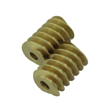 

2PCS A58 Gear Reducer Worm Gear Micro Worm Gearbox Starter Gear Length 14mm Diameter 9.7mm Inner hole 3mm and 3.0 axis tight fit