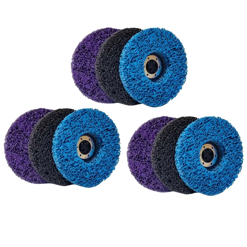 9 Pcs Paint Stripping Disc Wheel Rust Stripper Strip Discs for 125mm