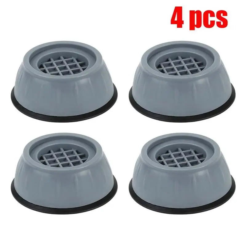 Pack of 4 SPARES2GO Anti Vibration Low Noise Rubber Feet Pads for BEKO Dishwasher/Fridge Freezer 