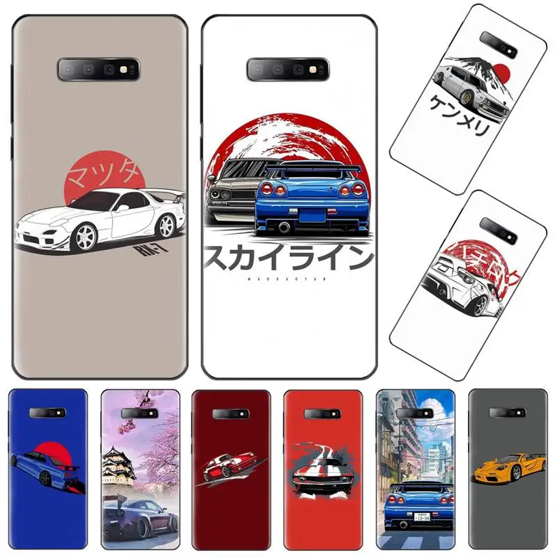 

Tokyo Racing car Phone Case For Samsung galaxy S 7 8 9 10 20 edge A 6 10 20 30 50 51 70 note 10 plus