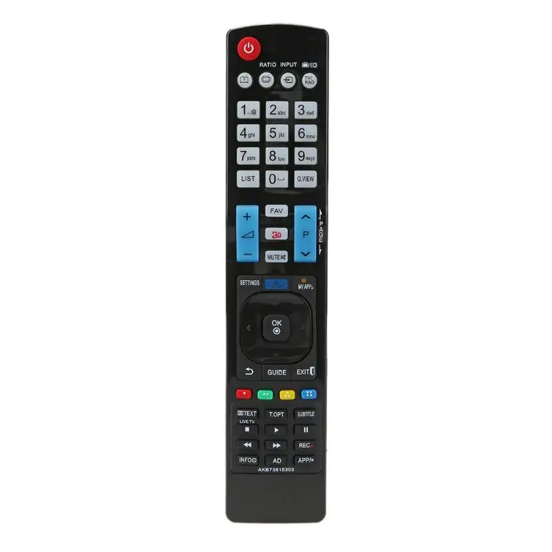 

Universal Remote Control Replacement for LG AKB73615303 3D Smart TV Remote Control Black