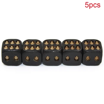 

5 Pcs Vintage Party Accessories Entertainment Board Game Poker Gambling Leisure Toys Grinning Bar Skull Dice Devil Resin