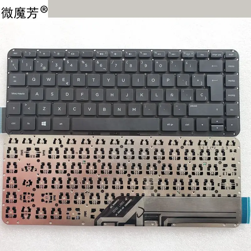 Nuova Tastiera Per Hp Split 13-M000 Split 13 X2 13-M Nero Spagnolo Sp