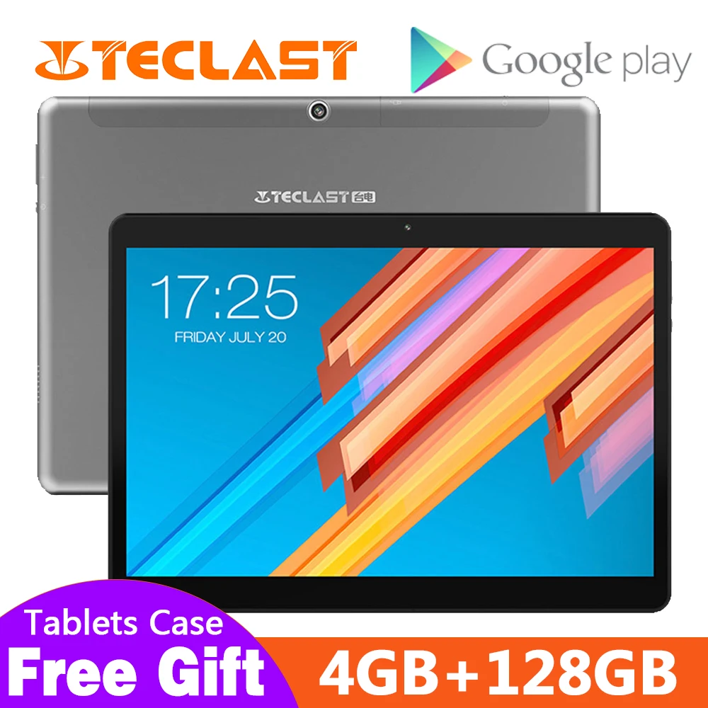 

Teclast M20 Tablets PC 10.1 Inch Android 8.0 Phone Call Tablet 1920*1200 IPS WiFi Dual Sim card Carmea Global Phablet OTG