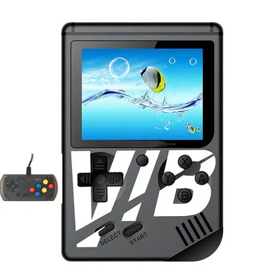 VIB игровая консоль для видеоигр, мини портативная игровая консоль, встроенная 169 игр, AV tv выход, ретро игровая консоль - Цвет: F