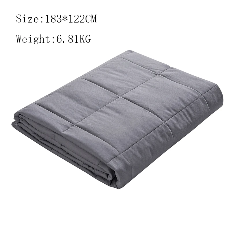 XD026-B Blanket Утяжеленное одеяло для взрослых, гравитационное одеяло s, декомпрессия, взвешенное одеяло для сна, утяжеленное одеяло, утяжеленное давление, аутизм, тревожность - Цвет: XD026-B Blanket